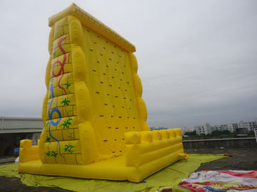 Juegos inflables gigantes divertidos de los deportes/pared que sube para el equipo del parque de atracciones para la familia