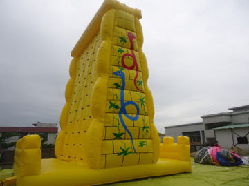 Juegos inflables gigantes divertidos de los deportes/pared que sube para el equipo del parque de atracciones para la familia