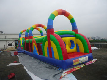 Patio inflable del obstáculo del patio de la lona del PVC de los juegos inflables inflables de los deportes