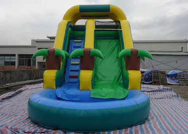 Lona inflable del PVC del tobogán acuático de la diversión para el parque inflable del agua de la diversión de los niños para los niños