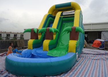 Lona inflable del PVC del tobogán acuático de la diversión para el parque inflable del agua de la diversión de los niños para los niños