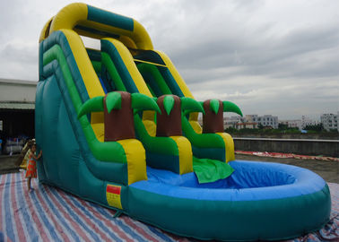 Lona inflable del PVC del tobogán acuático de la diversión para el parque inflable del agua de la diversión de los niños para los niños
