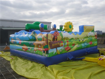 Mini parque de atracciones inflable/castillo inflable con la impresión completa de Digitaces