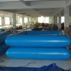 Altura doble del tubo el 1.3m/piscina inflable de la lona del PVC de las piscinas/0.9m m