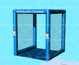 Esterilización de la tienda inflable portátil del canal de la desinfección del PVC 0.8m m