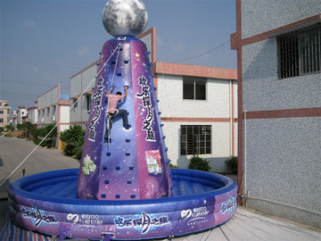 Violeta inflable gigante violeta del equipo del parque de atracciones de los juegos de los deportes