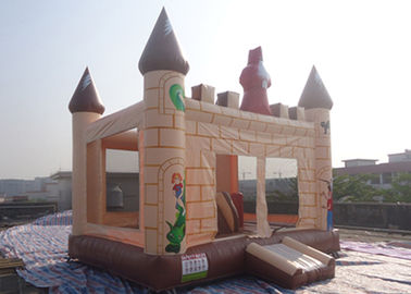 Casa de salto inflable comercial de la despedida de la lona del PVC del castillo para los niños