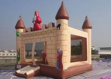Casa de salto inflable comercial de la despedida de la lona del PVC del castillo para los niños