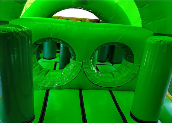 Carrera de obstáculos inflable animal de la lona 0.55M M del cocodrilo del tema