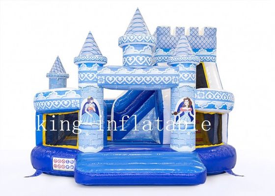 castillo impermeable de princesa Theme Inflatable Bouncy para los adultos