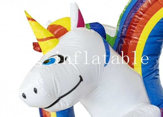 EN71 Unicorn Inflatable Combo Bounce House mágico con la diapositiva