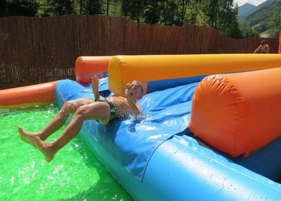 piscina de 0.55m m Plato Inflatable Water Slide With