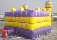Castillo animoso comercial de salto inflable de la lona del castillo/PVC de la forma cuadrada