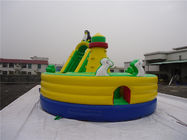 Diversión del equipo del patio inflable al aire libre del parque de atracciones/de los niños
