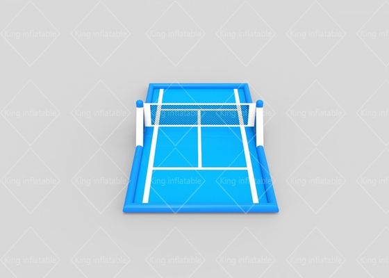 Juego flotante PLATO Inflatable Volleyball Court azul del deporte acuático