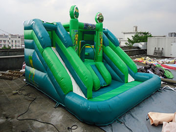 El CE certifica el material inflable de la lona del PVC del tobogán acuático para los juegos al aire libre