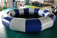 Trampolín flotante inflable de encargo del parque del agua del PVC de los adultos 0.9m m