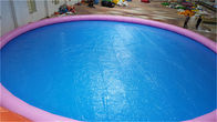 piscina inflable 0.9m m de la lona redonda grande del PVC de 16mD para jugar del niño al aire libre o interior