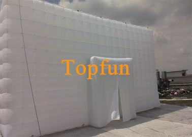 Cubique la estructura inflable del aire de la tienda/la Casa Blanca inflable que construyen la tienda para los acontecimientos