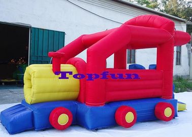 Casas comerciales de la despedida del camión inflable barato de la tela los 6.5m para el uso de la familia