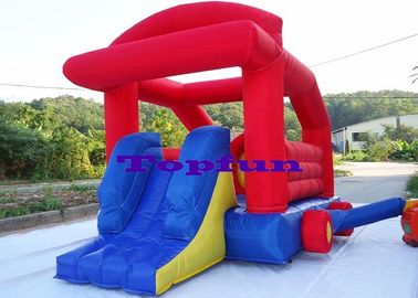 Casas comerciales de la despedida del camión inflable barato de la tela los 6.5m para el uso de la familia