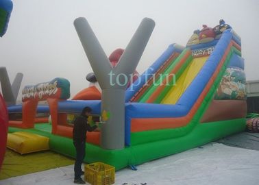 Parque de atracciones inflable comercial