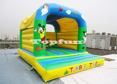Castillo de salto de la casa inflable de Micky/tiempo de la caída para los centros turísticos y los parques
