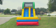 Recurren los niños de 0.55m m Plato Inflatable Water Slide For