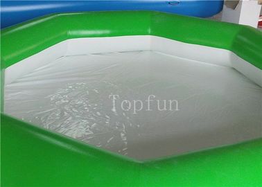 Piscinas inflables del uso de la familia, piscinas de agua hexagonales inflables de la lona del PVC