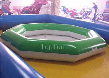 Piscinas inflables del uso de la familia, piscinas de agua hexagonales inflables de la lona del PVC