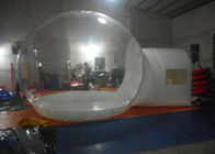tienda clara inflable de la burbuja del diámetro de los 4M, tienda transparente inflable de la bóveda del PVC