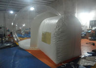 tienda clara inflable de la burbuja del diámetro de los 4M, tienda transparente inflable de la bóveda del PVC