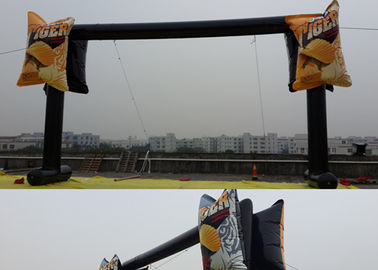 10 los x 6m Inflatables publicitario impermeable lona del PVC de 0,6 - de 0.9m m con los bolsos