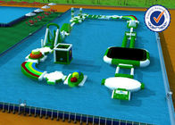Parques inflables modificados para requisitos particulares del agua, equipo del patio del agua del PVC de 0.9m m