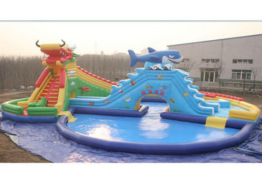 Parques inflables del agua del gran negocio