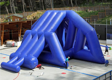 diapositiva más larga inflable del hipopótamo de los 53.3m de los juegos largos del tobogán acuático para la playa