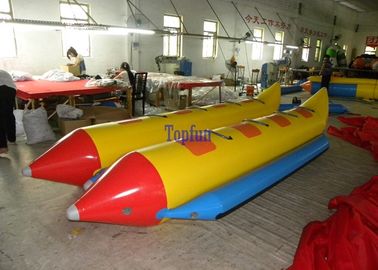 La persona 8 modificó el barco de plátano para requisitos particulares remolcable PVC de 0,9 milímetros para el parque del agua
