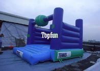 Castillo de salto inflable modificado para requisitos particulares, gorila azul marino personal de los deportes del boxeo