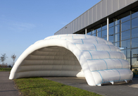 Tienda inflable blanca gigante del acontecimiento de la estructura de la bóveda para el anuncio publicitario