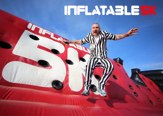 Juegos inflables de los deportes de la lona inflable de la carrera de obstáculos/PVC