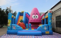 Spongebob y Patrick Star Inflatable Fun City explotan el parque de atracciones
