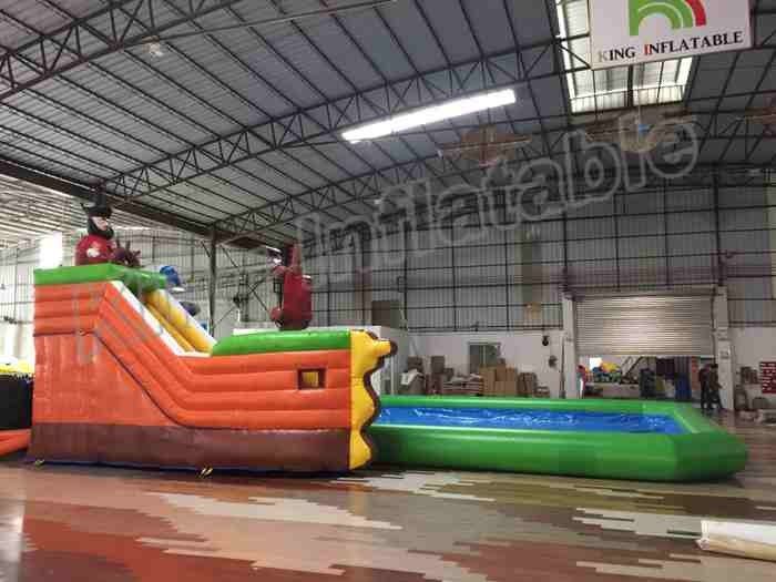 Special inflable durable de la diversión del agua de la diapositiva del parque de atracciones para los niños/los adultos