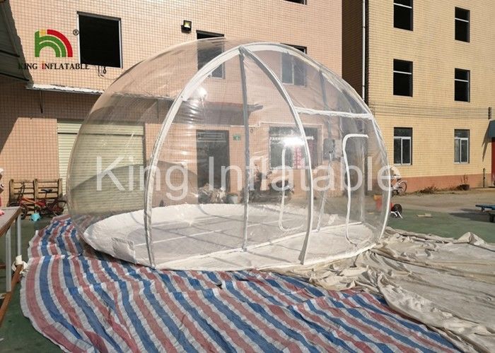 Tienda los 6m inflable transparente al aire libre del acontecimiento de la prueba ULTRAVIOLETA